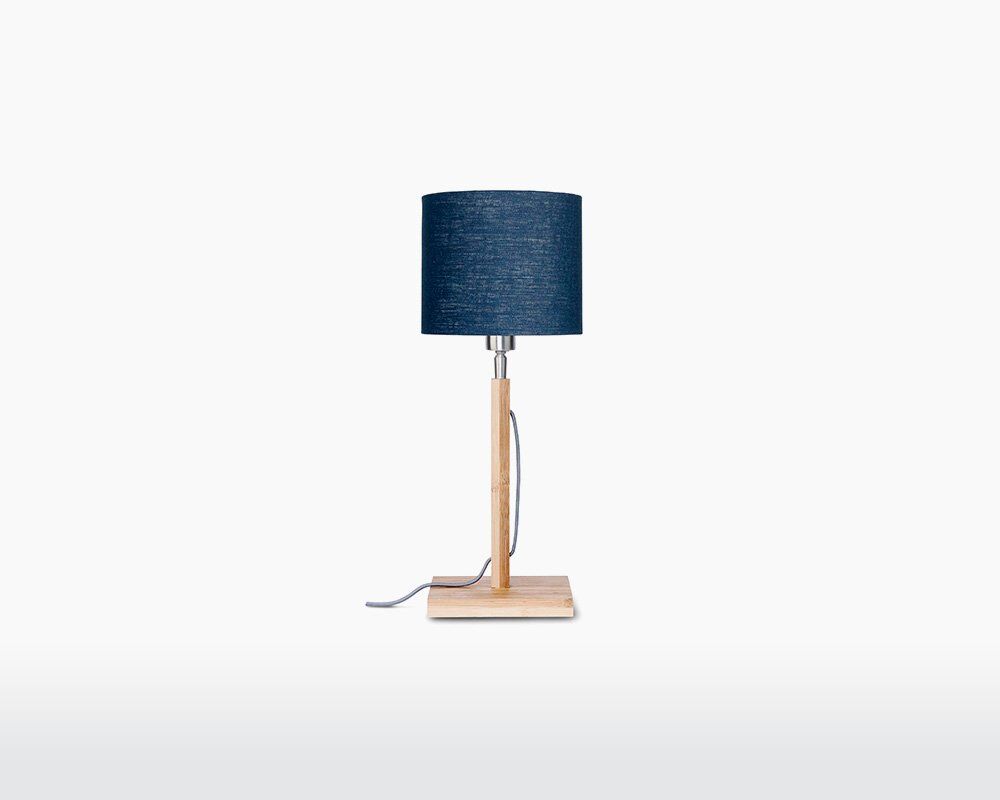 good mojo table lamp fuji bamboo linen blue on webshop wooden amsterdam.jpg