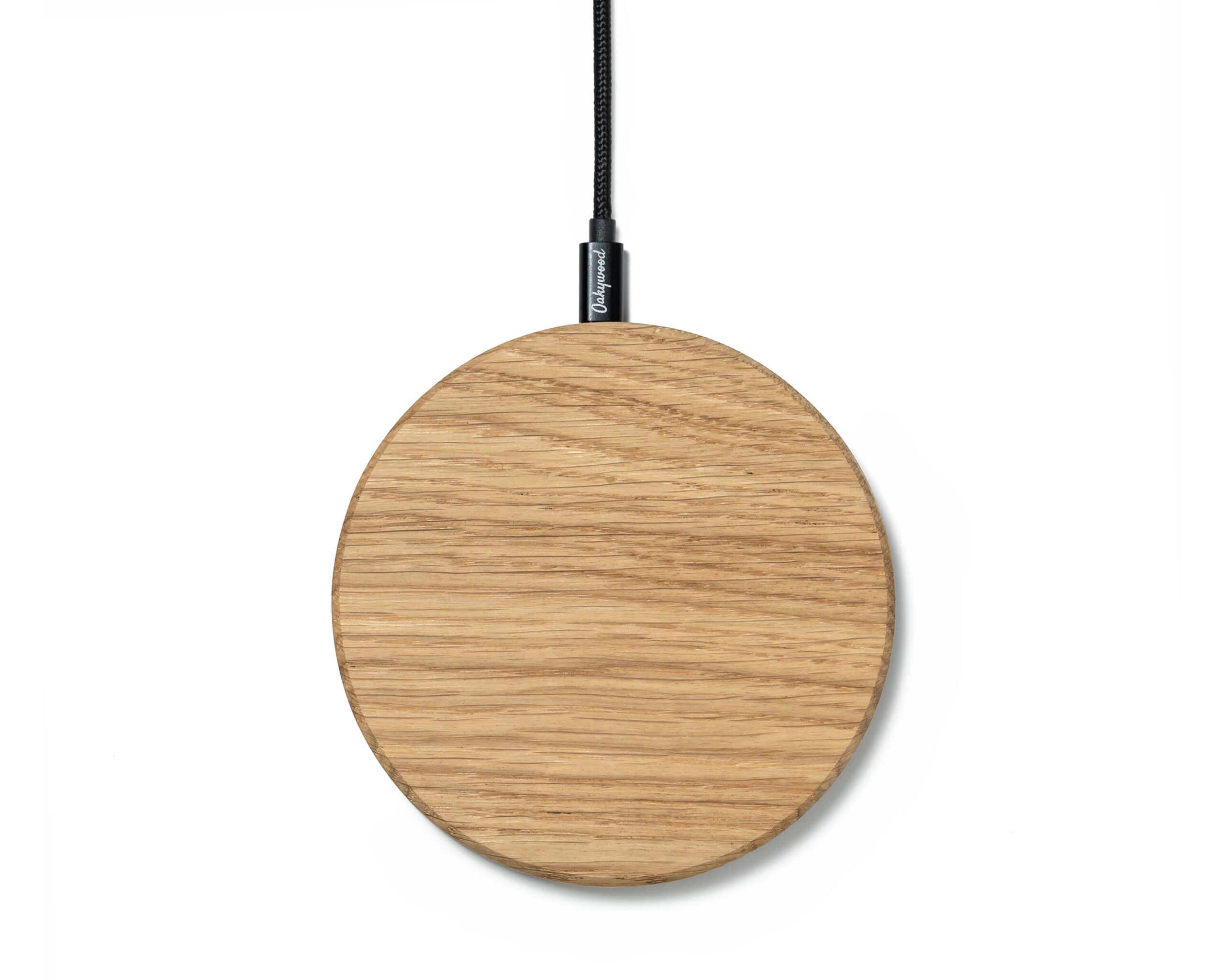 slim wireless charger oakywood oak 1