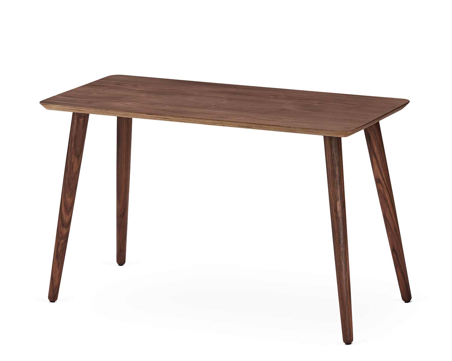 solid classic desk walnut veneer 001