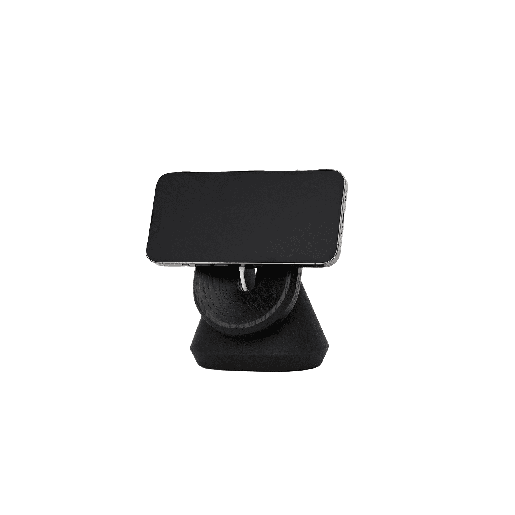 magsafe iphone stand black