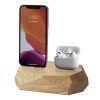 iphone dual dock oak oakywood 2 iphone dual dock oak oakywood 2