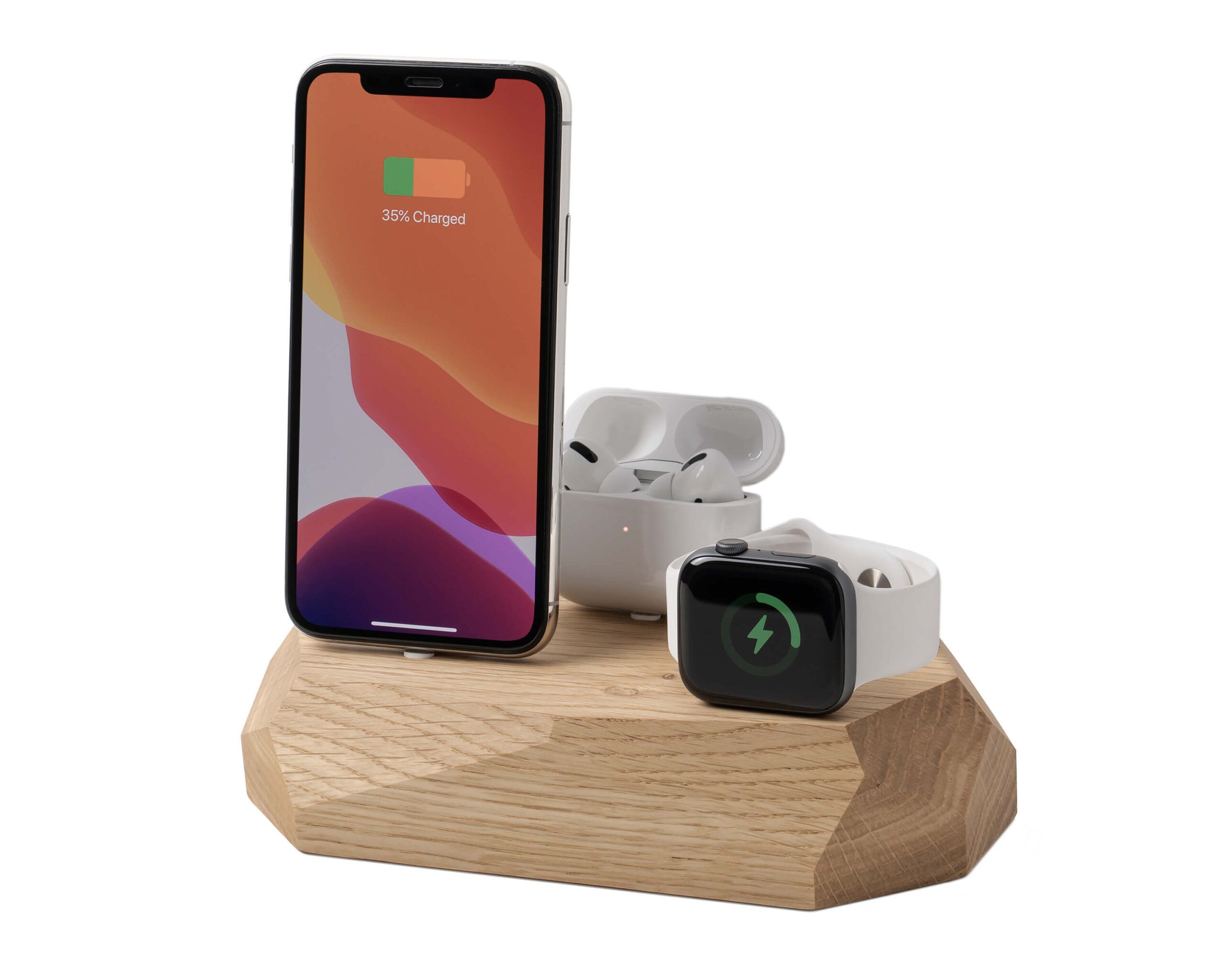 iphone triple dock oak oakywood 3 iphone triple dock oak oakywood 3