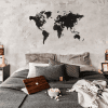 wooden world map diy black hdf wooden world map diy black hdf