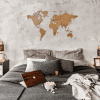 wooden world map diy brown hdf wooden world map diy brown hdf