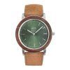 two o houten horloge waterloo 1 wooden watch for men in walnut with suede strap from amsterdam brand two-o