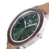 two o houten horloge waterloo 2 wooden watch for men in walnut with beige strap from amsterdam brand two-o