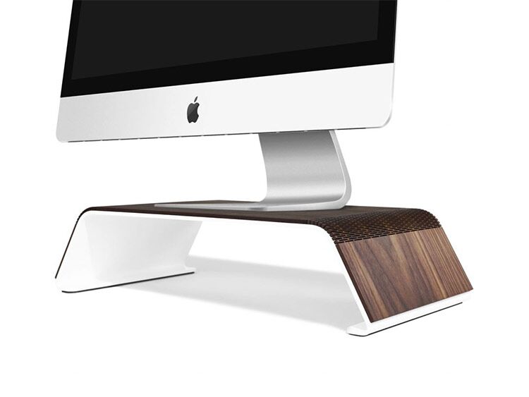 rauw monitor stand walnut 01