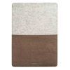 ipad macbook sleeves felt corkoak 451 16 inch white.front ipad macbook sleeves felt corkoak 451 16 inch white.front