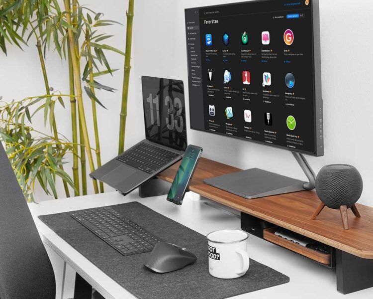 Balolo　Laptop Riser for Setup Cockpit Laptop Riser – Functionality for your Desk Setup | BALOLO