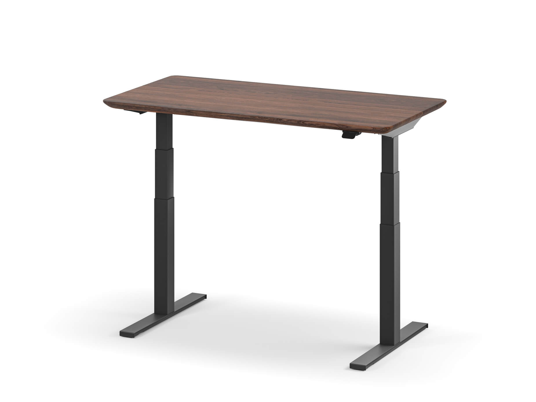 standing desk solid walnut