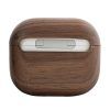airpods 3 case walnut oak 408 03 walnut wooden AirPods case with AirPods back view
