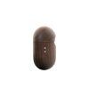 airpods 3 case walnut oak 408 04 walnut wooden AirPods case with AirPods opened side view