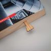 trompet eiken detail trumpet bookmark wood oak