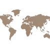 wooden world map mdf brown wooden world map mdf brown