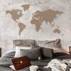 wooden world map mdf brown wooden world map mdf brown