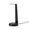 2 in 1 headphone stand & wireless charger – black 2 in 1 headphone stand & wireless charger – black