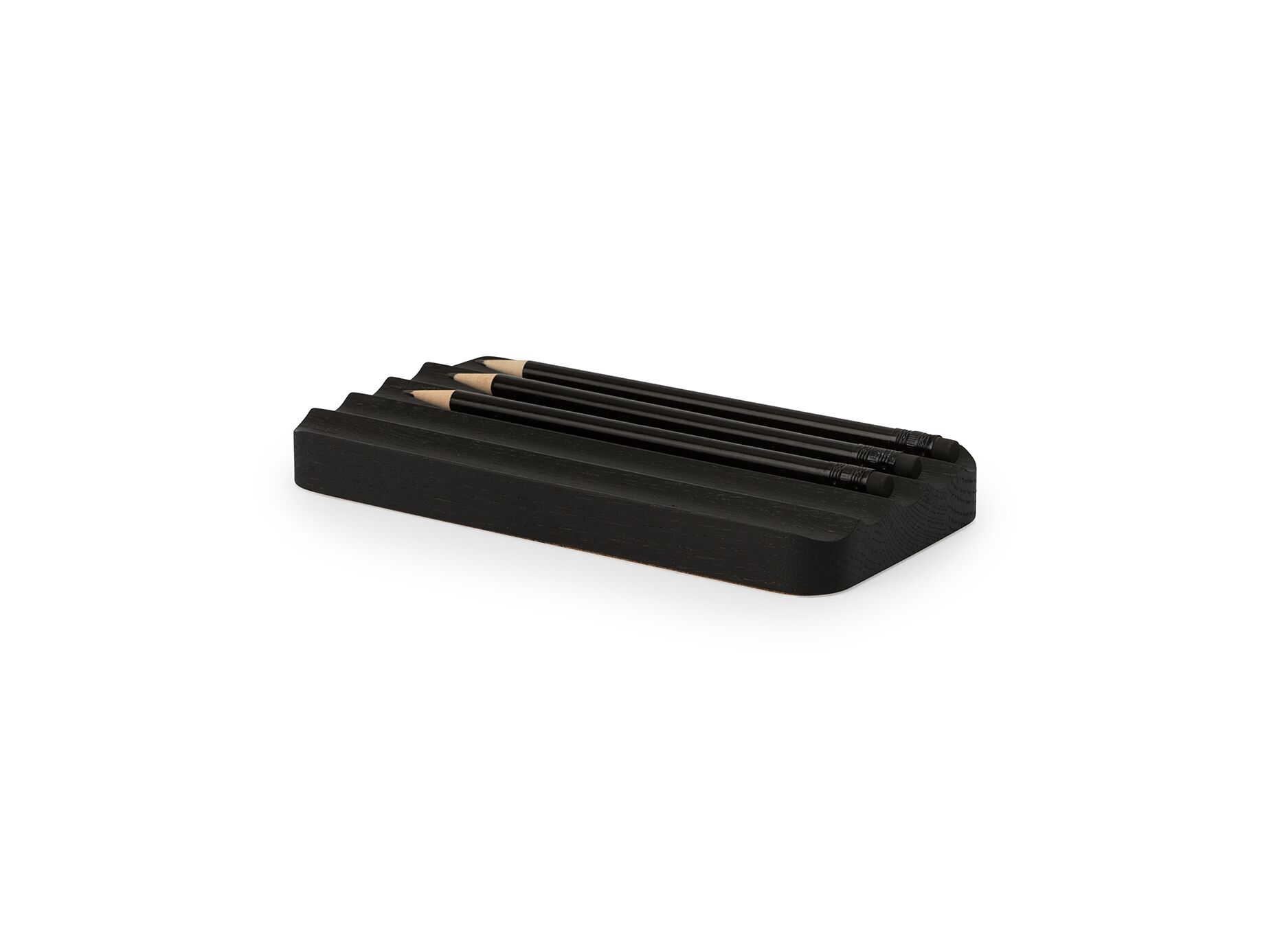 pen tray oakyblocks black