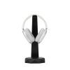 2 in 1 headphone stand & wireless charger – black 2 in 1 headphone stand & wireless charger – black