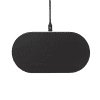 dual slim charging pad black dual slim charging pad black