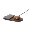 dual slim charging pad walnut dual slim charging pad walnut