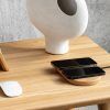 dual slim charging pad oak dual slim charging pad oak