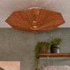 plafonnier panama marron large good and mojo plafonnier panama marron large good and mojo