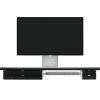 dual desk shelf bundle monitor stand with drawer dual desk shelf bundle monitor stand with drawer