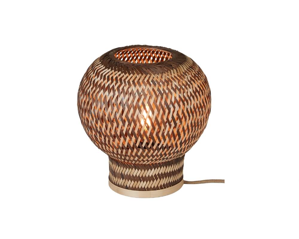 good&mojo barbados 27cm natural brown gold filament bulb e27 wooden amsterdam bart031nb 2