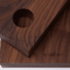 woodsea cutting board block walnut medium set 33 22 4 5 cm close up woodsea cutting board block walnut medium set 33 22 4 5 cm close up