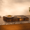 woodsea cutting board woodstone rectangular walnut small lifestyle woodsea cutting board woodstone rectangular walnut small lifestyle